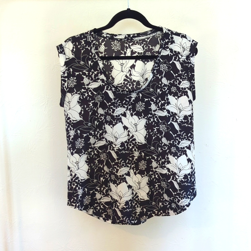 JCrew Factory Floral Blouse